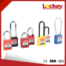 Hot selling 24pcs set and 1pcs plastic lock safety laminated padlock